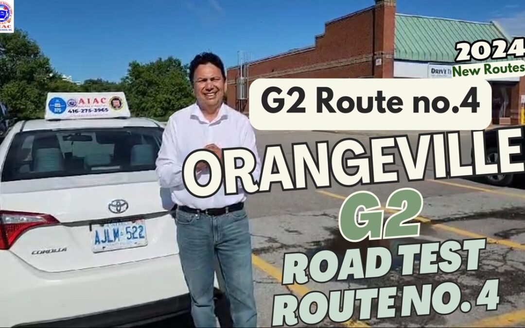 Orangeville G2 Test Routes