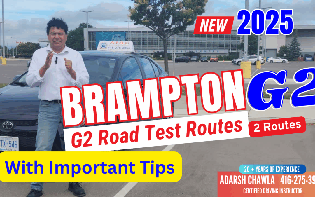 Brampton G2 Test Route Route – Pass Your G2 Test like a PRO
